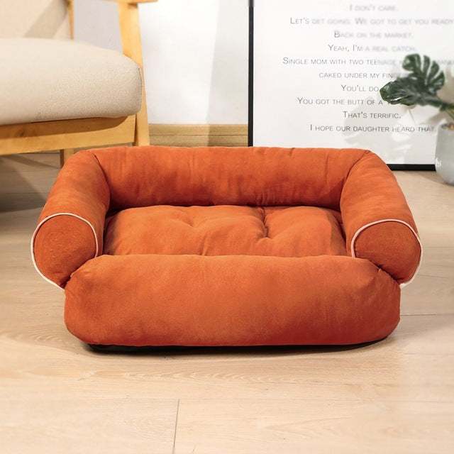 Mini Sofa Dog Bed – Luxury Elevated Couch for Small Dogs & Cats