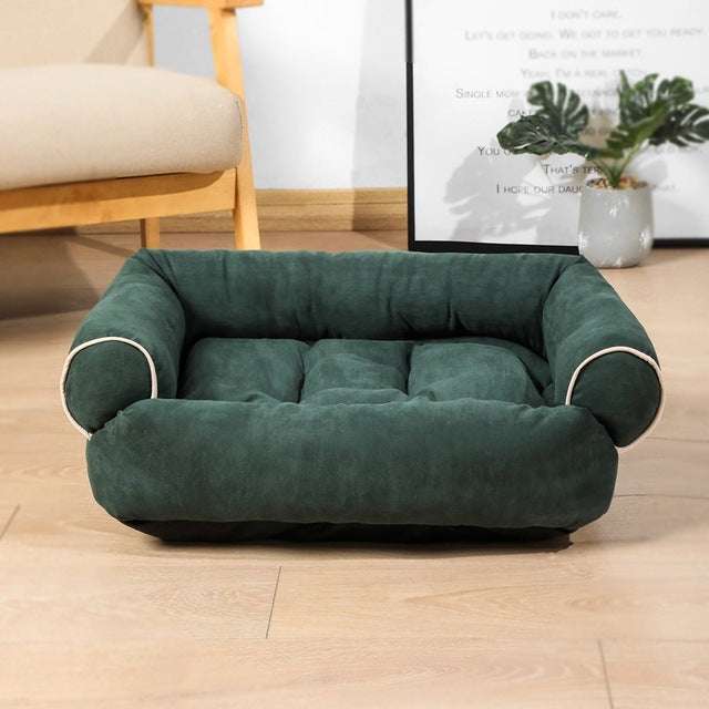 Mini Sofa Dog Bed – Luxury Elevated Couch for Small Dogs & Cats