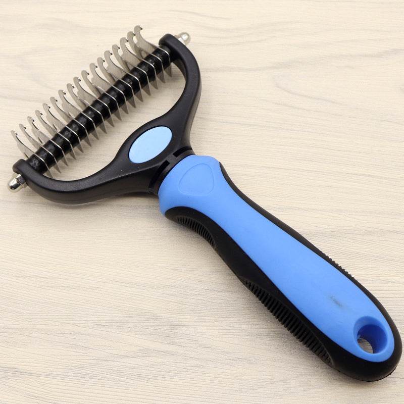 Pet Grooming Tool – Safe Dematting Comb for Dogs & Cats
