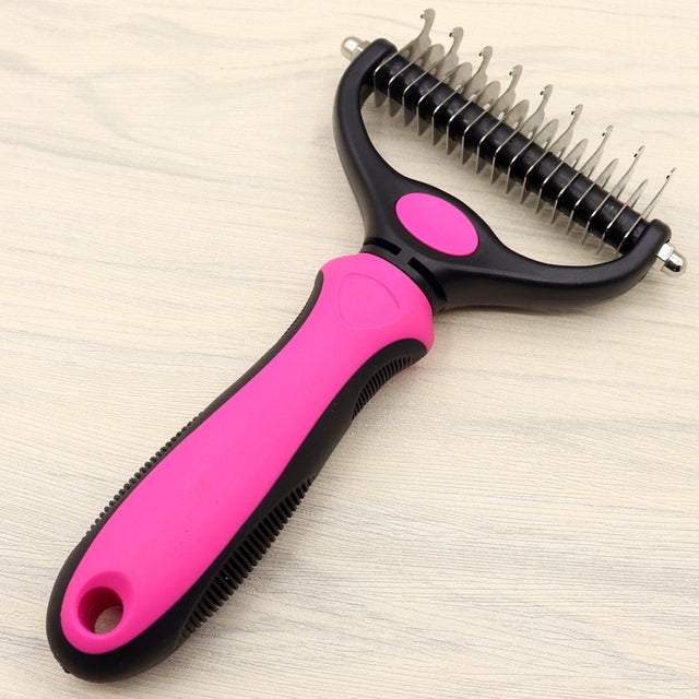 Pet Grooming Tool – Safe Dematting Comb for Dogs & Cats