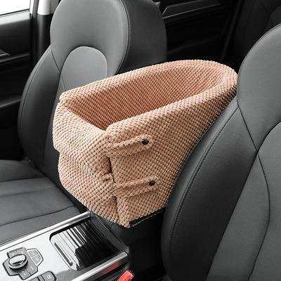 Pet Safety Booster Seat – Secure Car Seat for Small Dogs & Cats