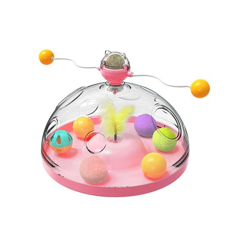 Windmill Interactive Multifunctional Catnip Toy For Cats