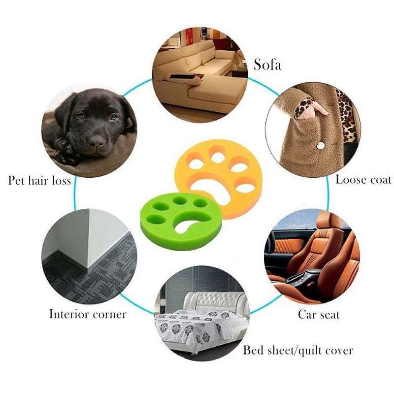Washing Machine Reusable Pet Hair Remover For Dogs & Cats