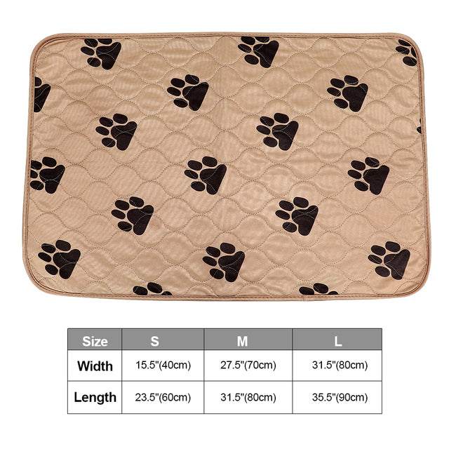 Reusable Pet Pee Pad – Waterproof Training Mat for Dogs & Cats