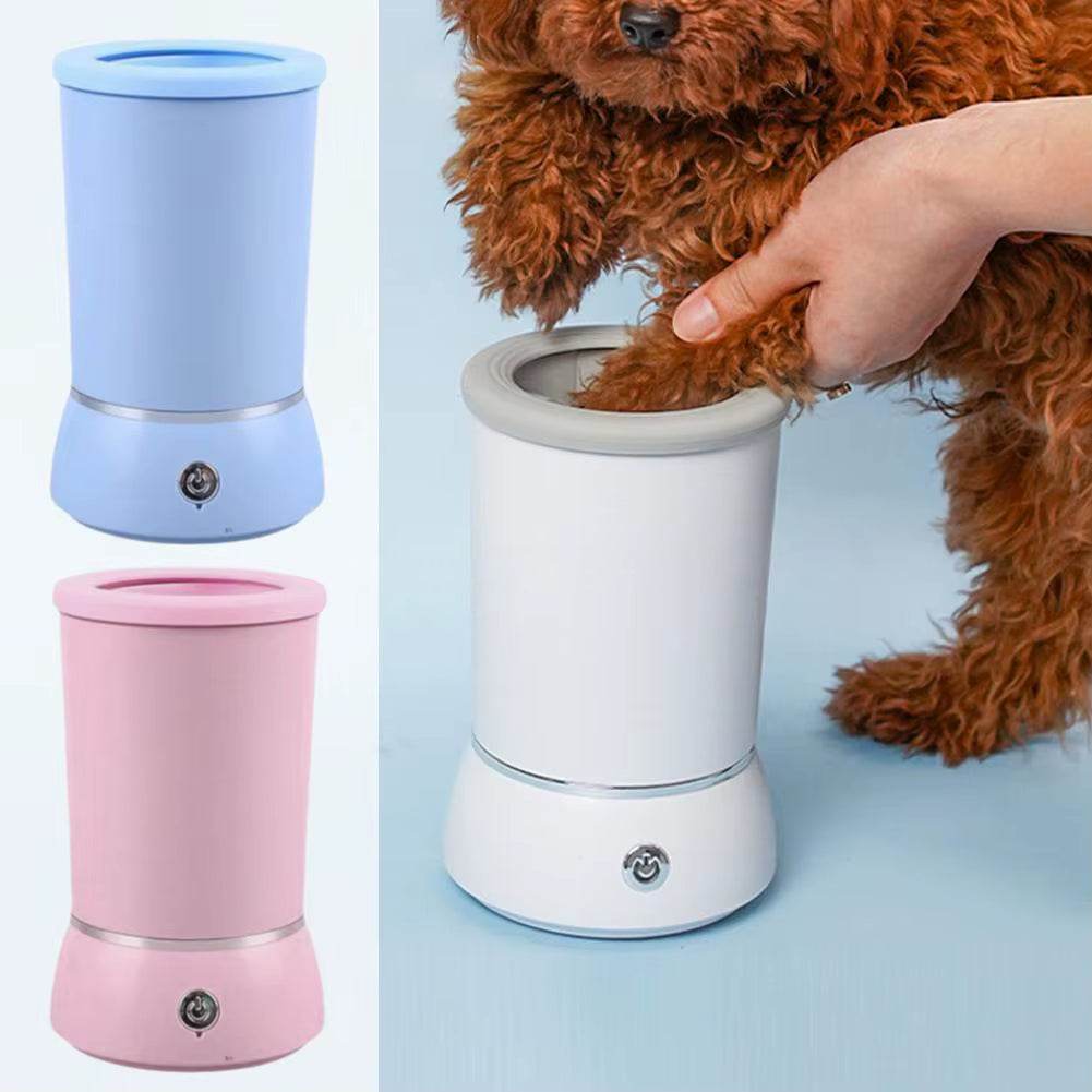 Pet Feet Washer Electrical Pet Paw Cleaner Automatic Dog Quick Low Cleaner Pet Paw Portable Cleaning Noise Cup Foot R3Z8