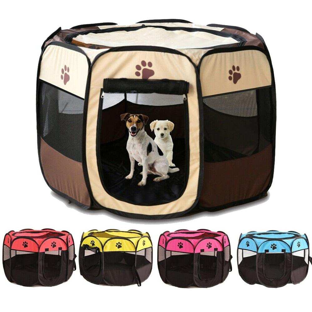 Pop-Up Pet Crate – Portable Foldable Travel Kennel for Dogs & Cats