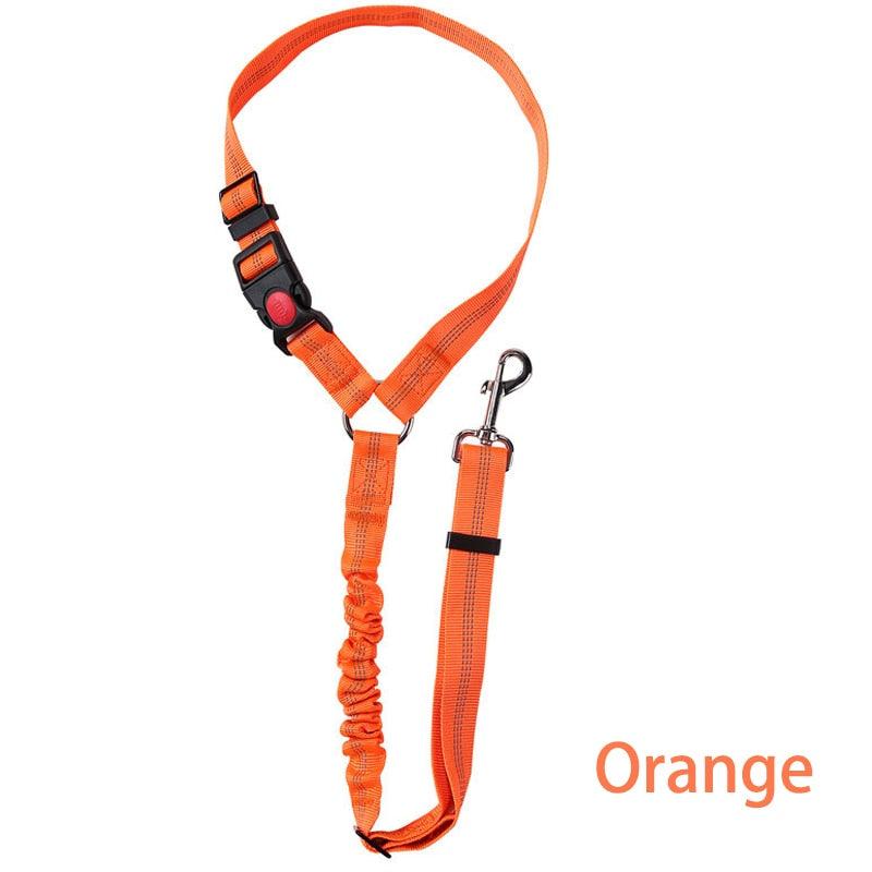 Car Dog Leash – Adjustable Seat Belt Harness for Pet Travel Safety