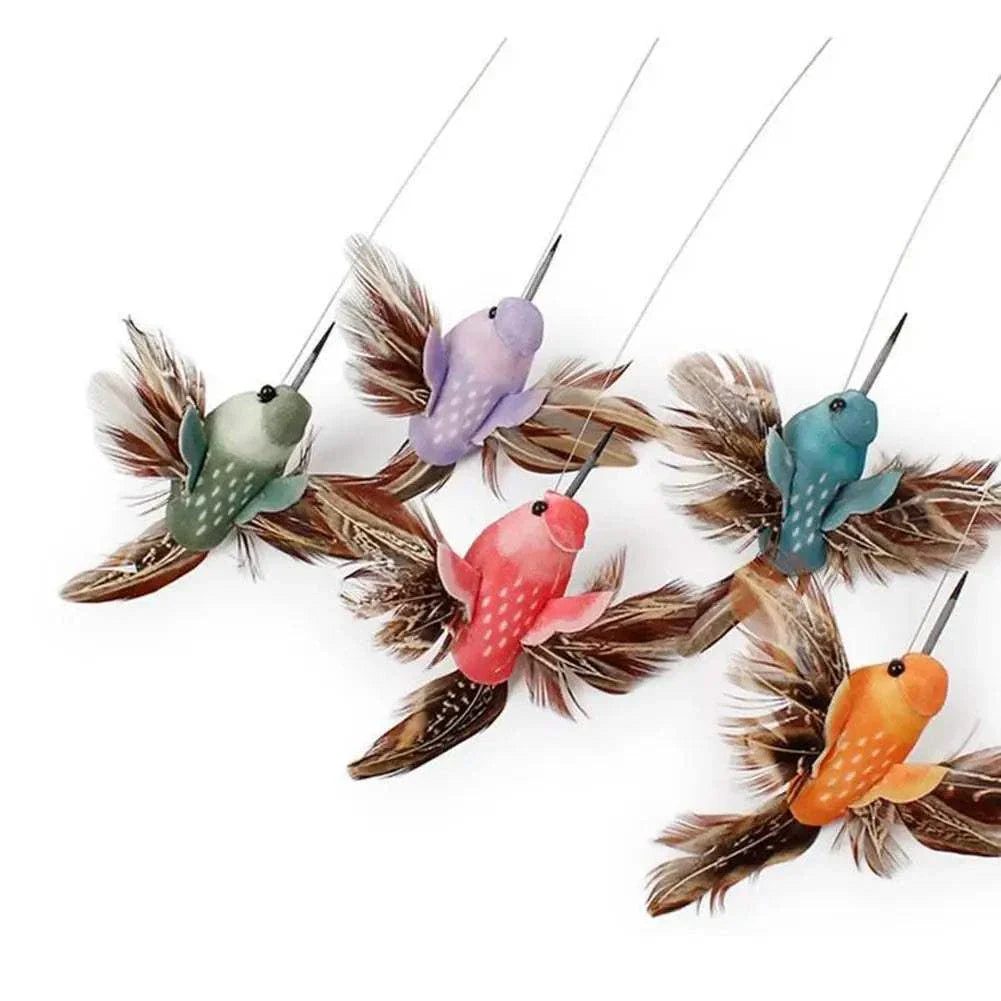 Interactive cat toy with automatic rotating flying butterfly for engaging pet play