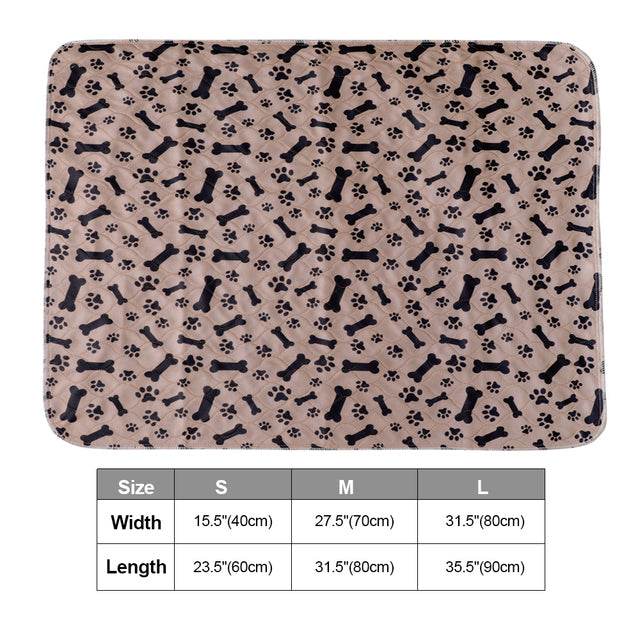 Reusable Pet Pee Pad – Waterproof Training Mat for Dogs & Cats