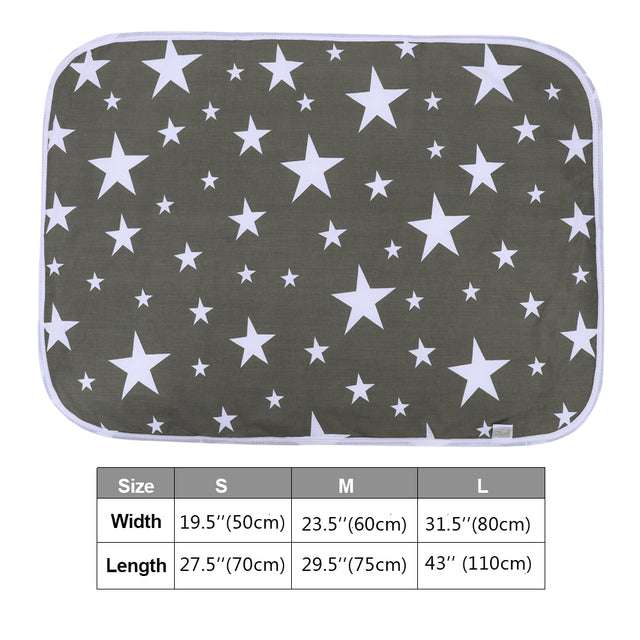 Reusable Pet Pee Pad – Waterproof Training Mat for Dogs & Cats