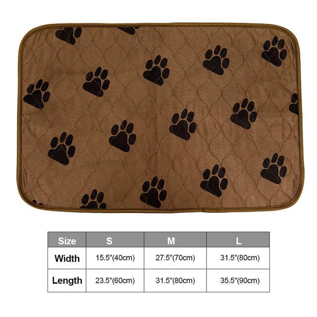 Reusable Pet Pee Pad – Waterproof Training Mat for Dogs & Cats